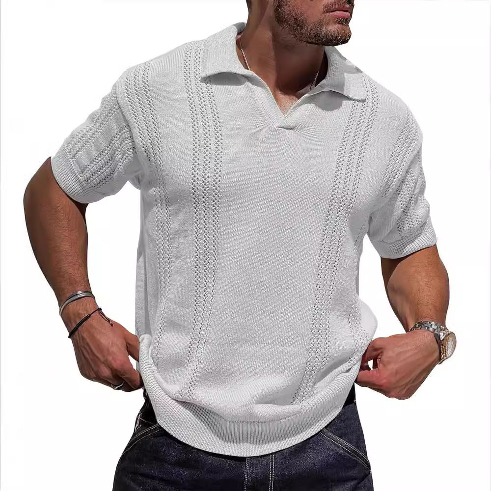 Short Sleeve Men Polo Shirt