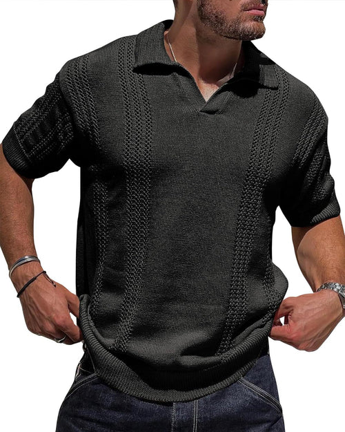 Short Sleeve Men Polo Shirt