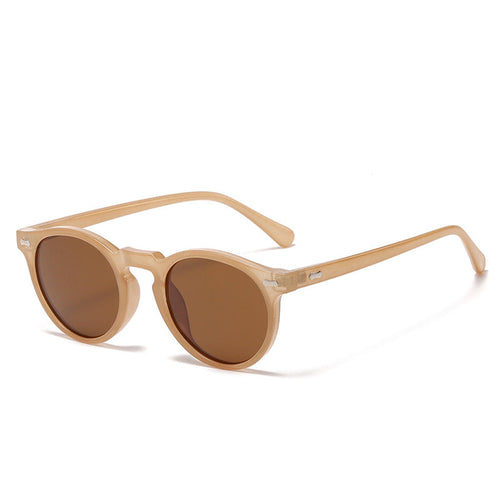 Vintage Round Polarized Sunglasses (Unisex)