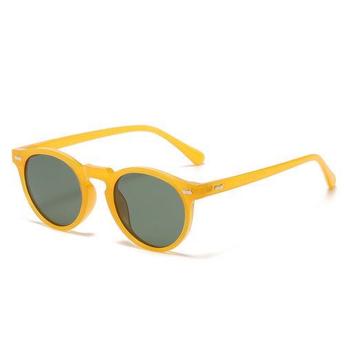 Vintage Round Polarized Sunglasses (Unisex)
