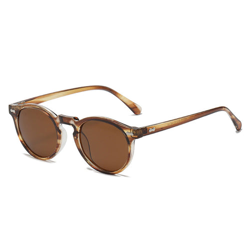Vintage Round Polarized Sunglasses (Unisex)