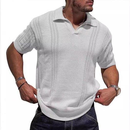 Short Sleeve Men Polo Shirt