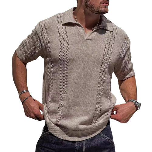 Short Sleeve Men Polo Shirt