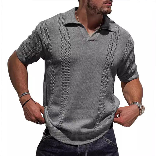 Short Sleeve Men Polo Shirt