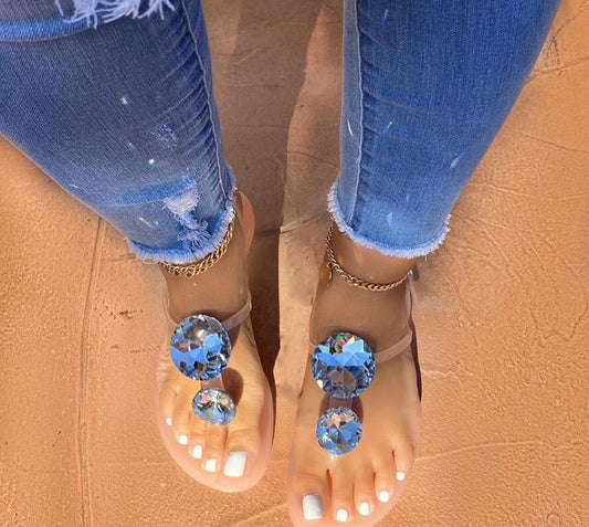 Women Sandal Summer Diamond